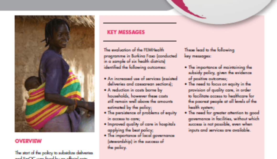 FEMHealth brief