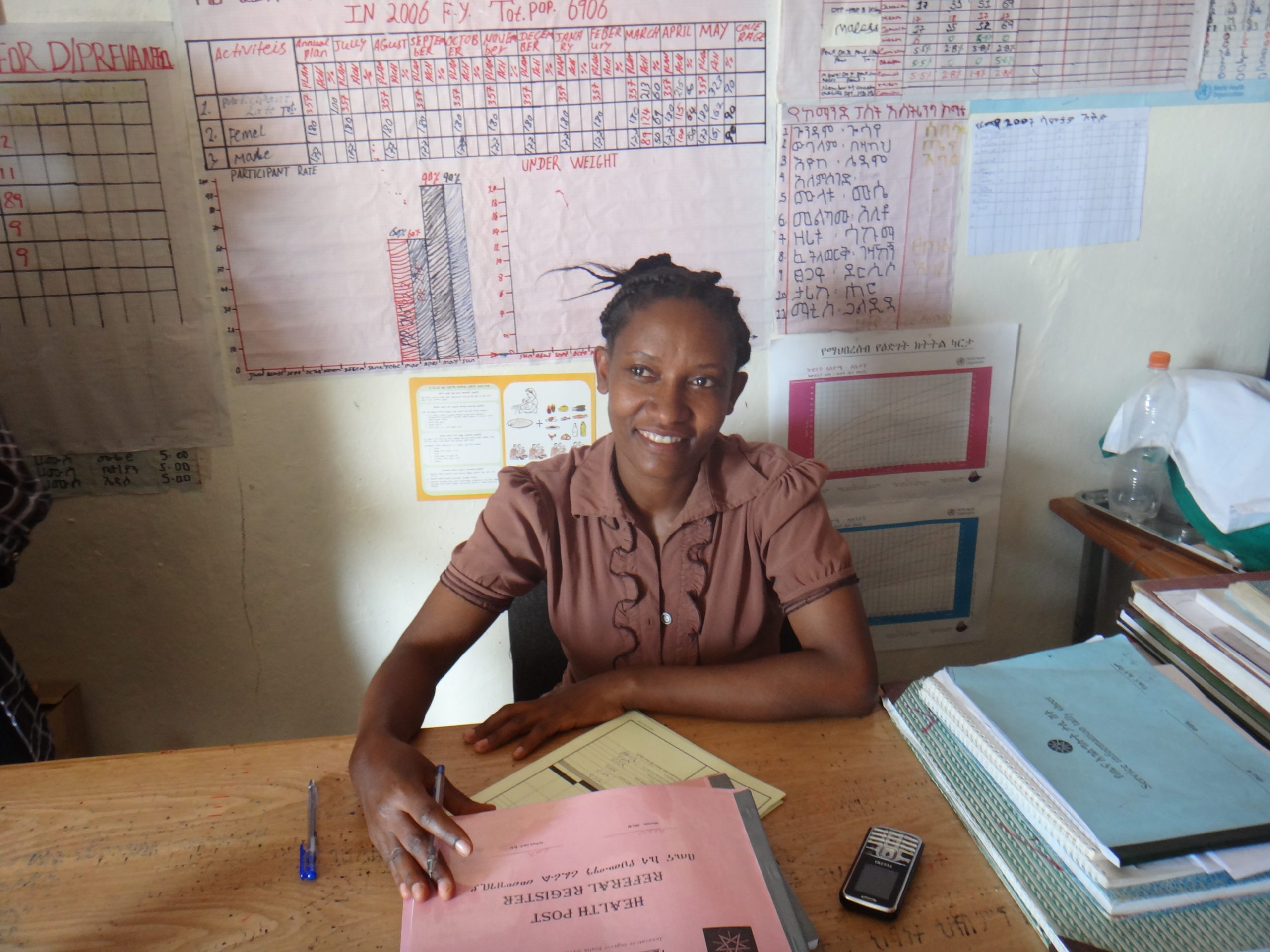 Community health workers in Ethiopia