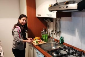 Making-some-dinner
