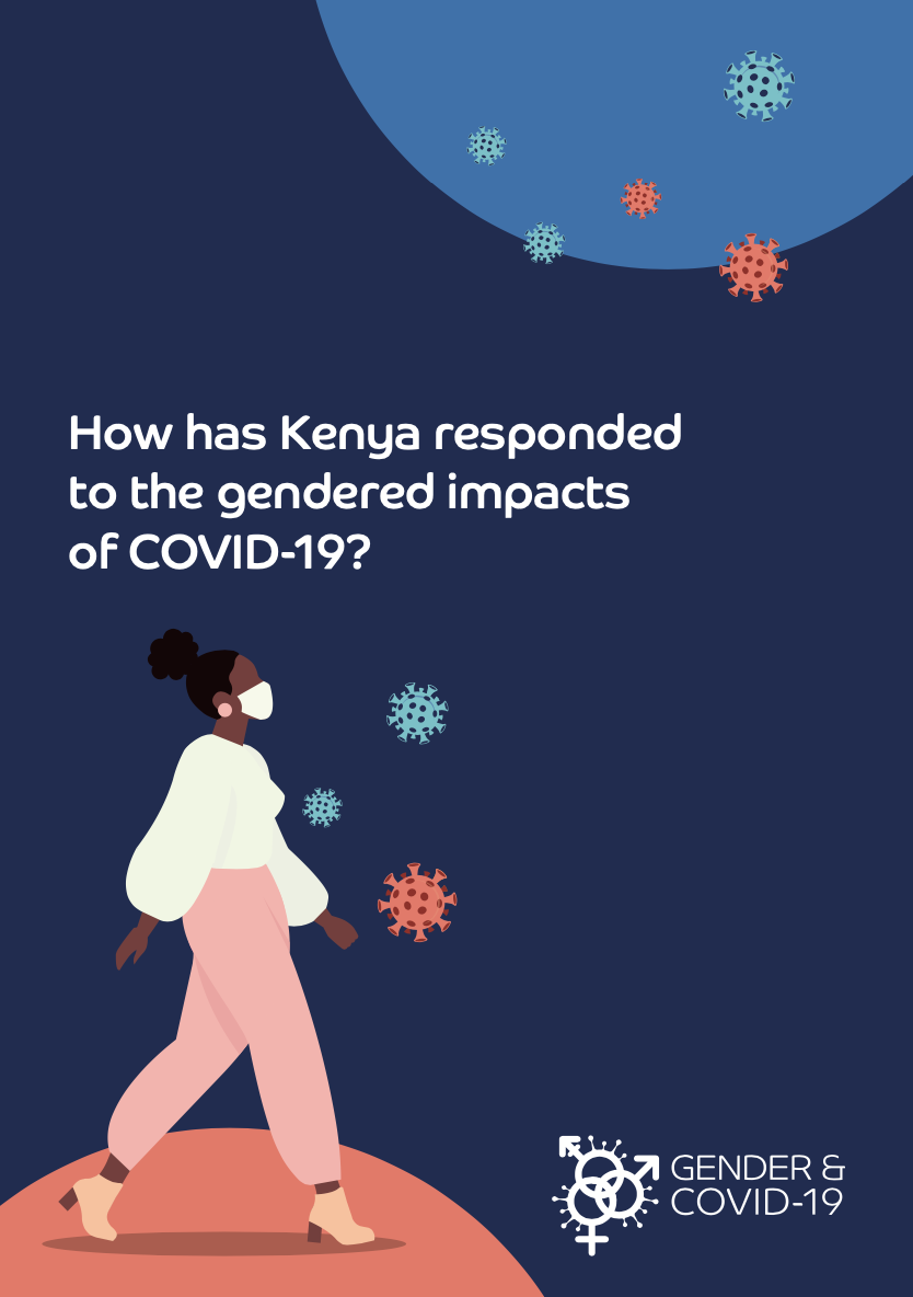 How has Kenya responded to the gendered impacts of COVID-19?